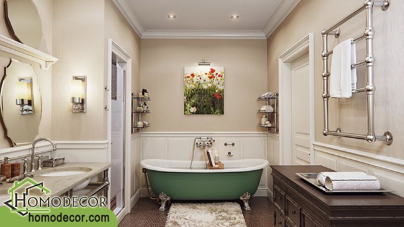 رنگ های مناسب برای حمام 